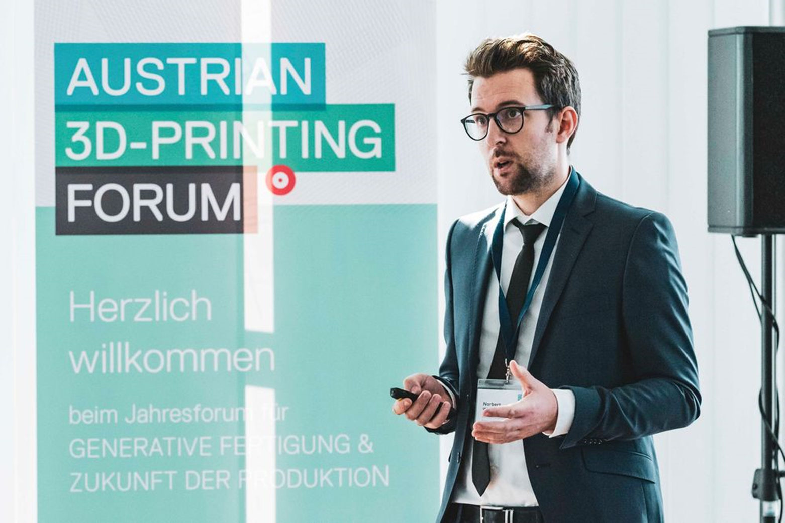 SFL am Austrian 3D Printing Forum.